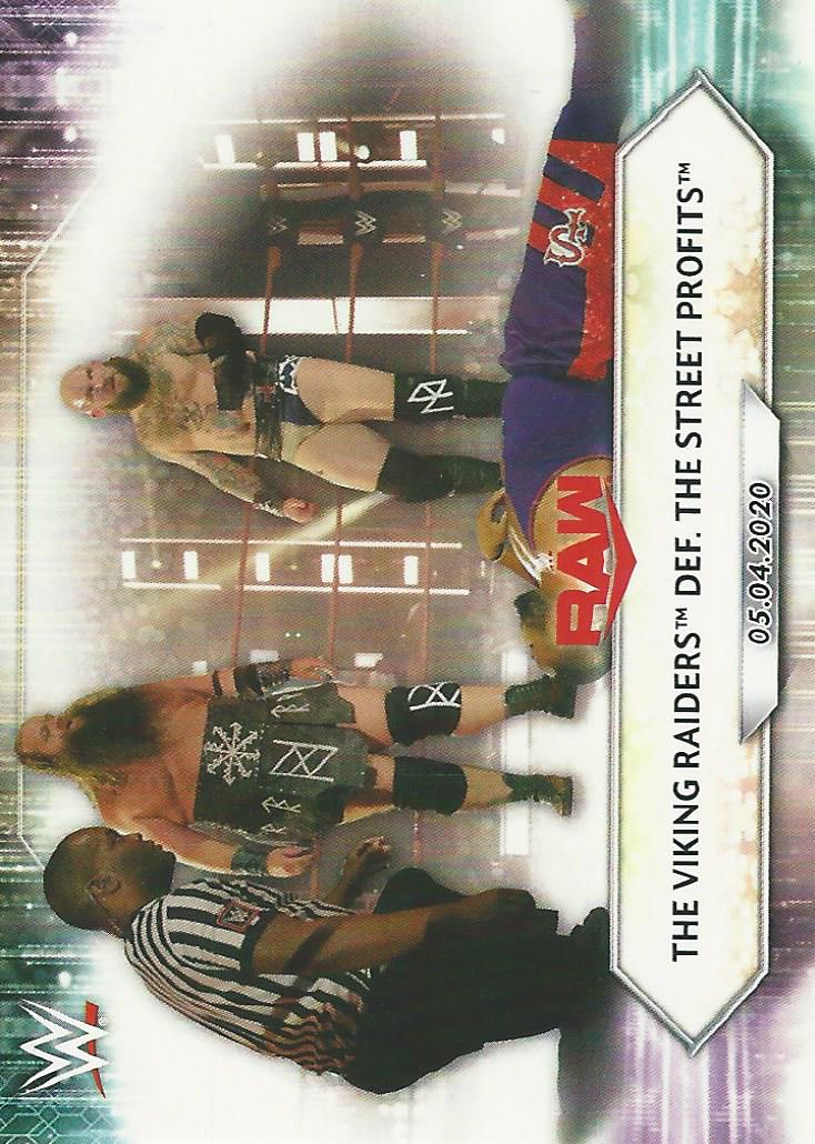 WWE Topps 2021 Trading Cards Viking Raiders No.66