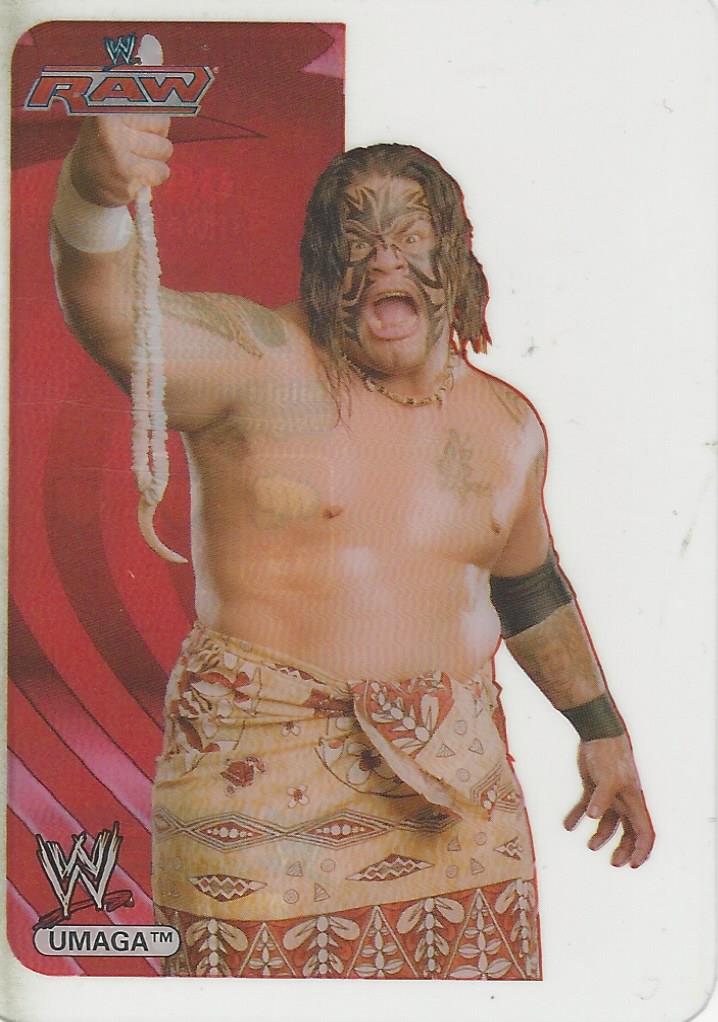 WWE Edibas Lamincards 2006 Umaga No.66