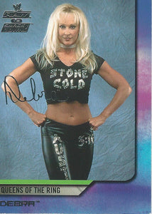 WWE Fleer Raw vs Smackdown Trading Card 2002 Debra No.66