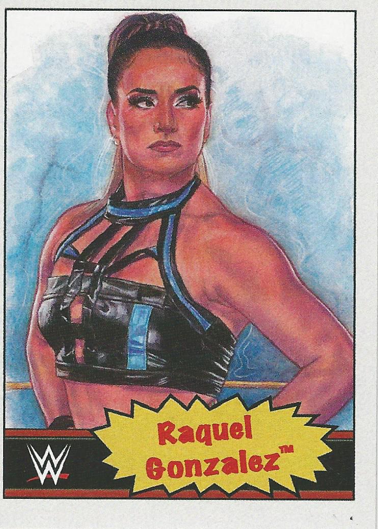 WWE Topps Living Set Trading Cards 2021 Raquel Gonzalez No.66