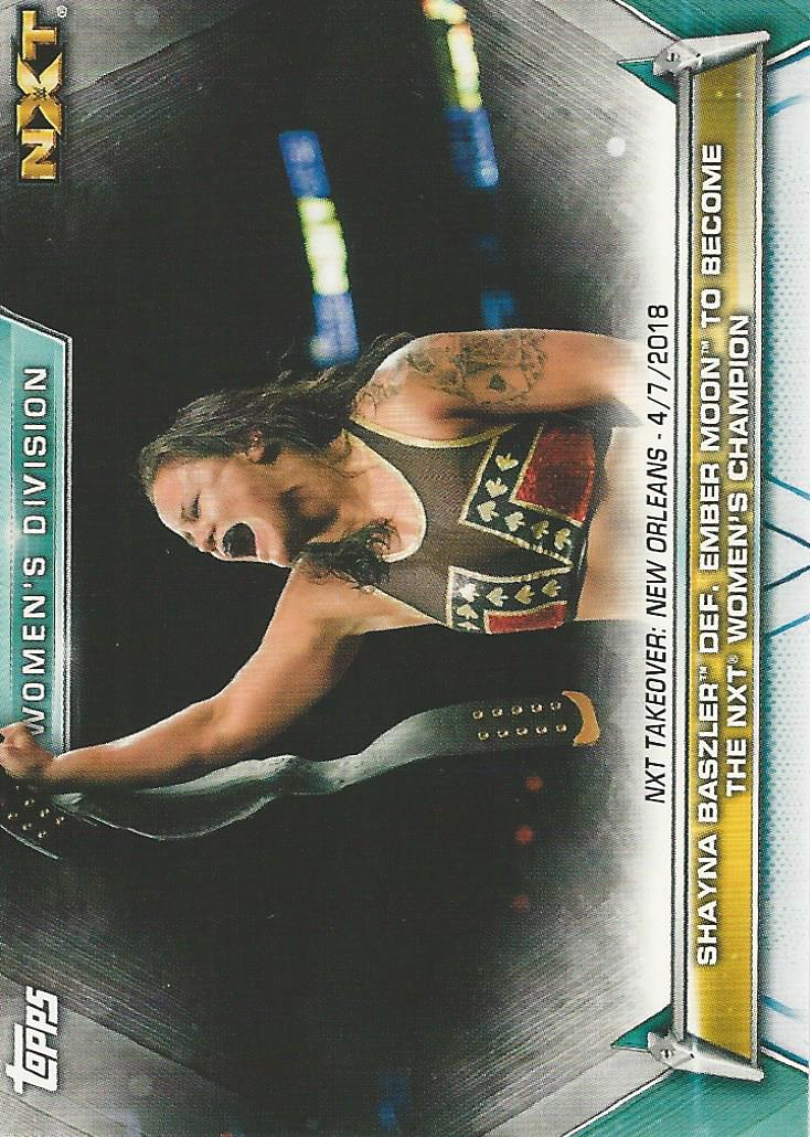 WWE Topps Women Division 2019 Trading Card Shayna Baszler No.66