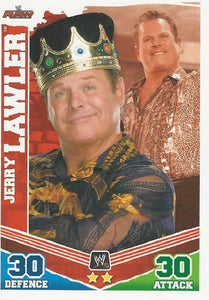 WWE Topps Slam Attax Mayhem 2010 Trading Card Jerry Lawler No.66