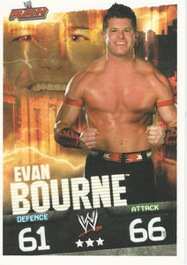 WWE Topps Slam Attax Evolution 2010 Trading Cards Evan Bourne No.66