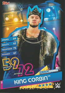 WWE Topps Slam Attax Reloaded 2020 Trading Card King Corbin No.66