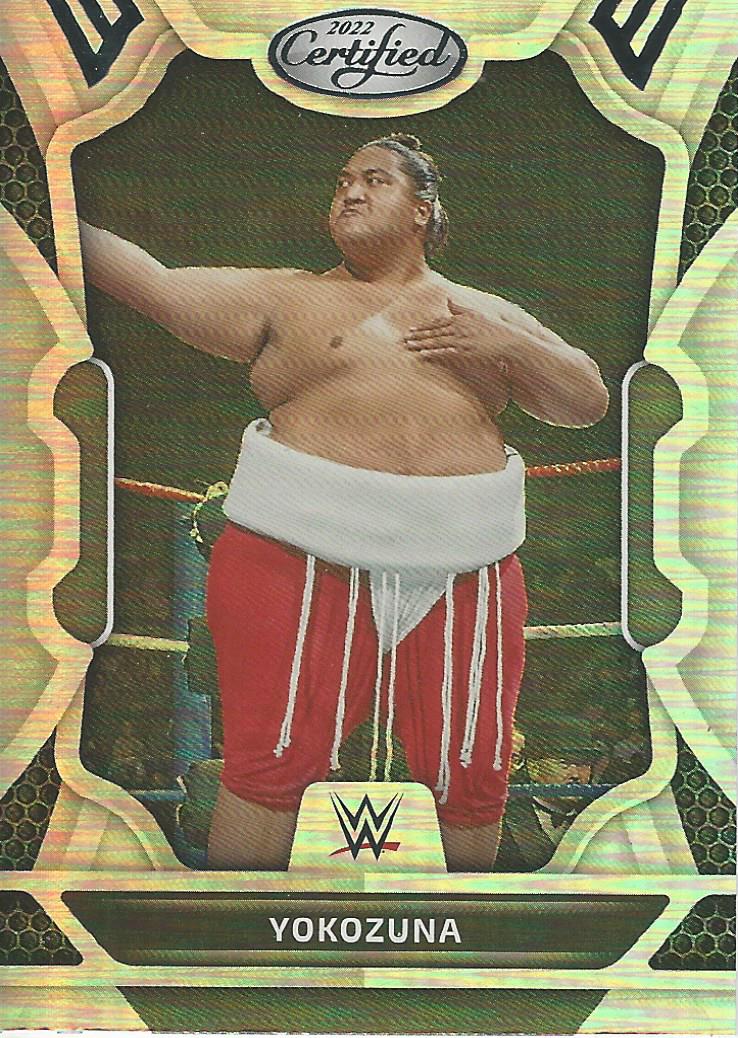 WWE Panini Chronicles 2023 Trading Cards Yokozuna No.232