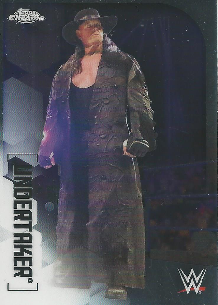 WWE Topps Chrome 2020 Trading Cards Undertaker No.66