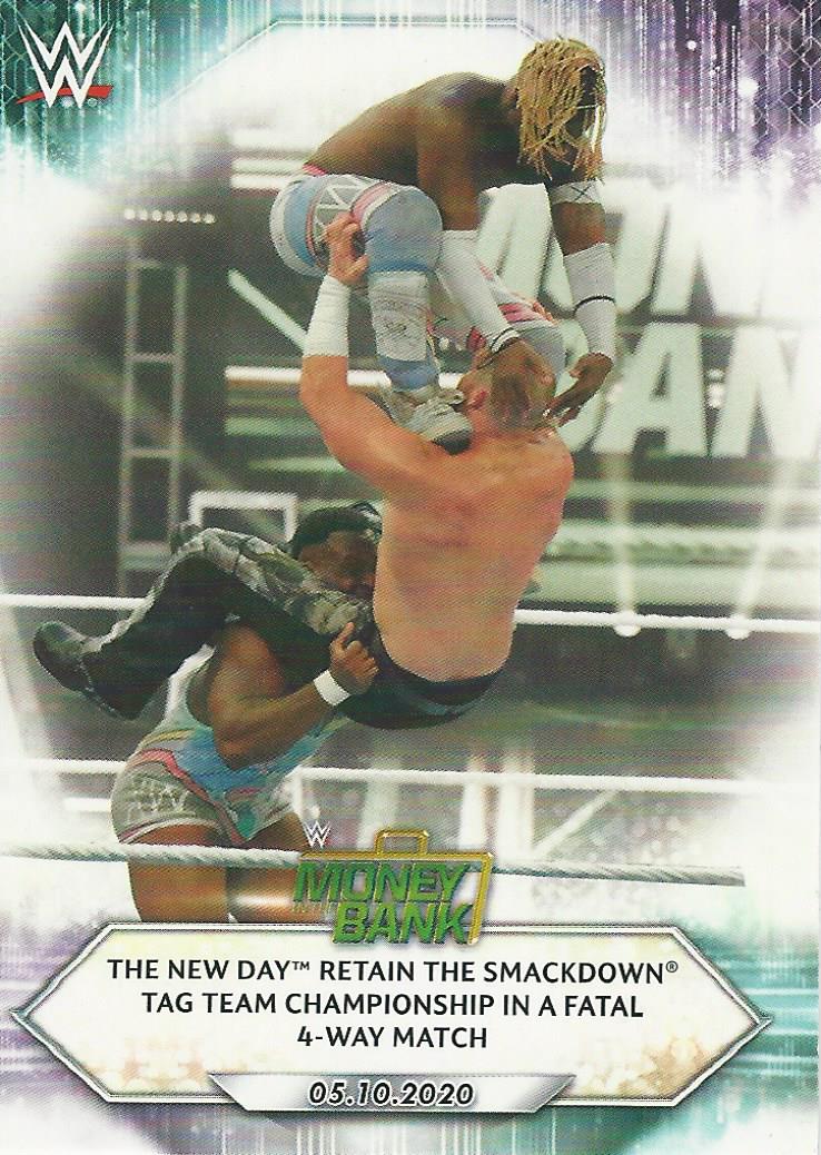 WWE Topps 2021 Trading Cards Kofi Kingston No.67