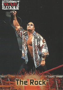 WWF Fleer Raw 2001 Trading Cards The Rock No.67