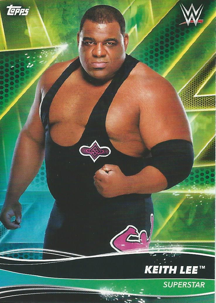 Topps WWE Superstars 2021 Trading Cards Keith Lee No.67
