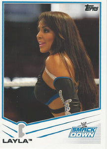 WWE Topps 2013 Trading Cards Layla No.67