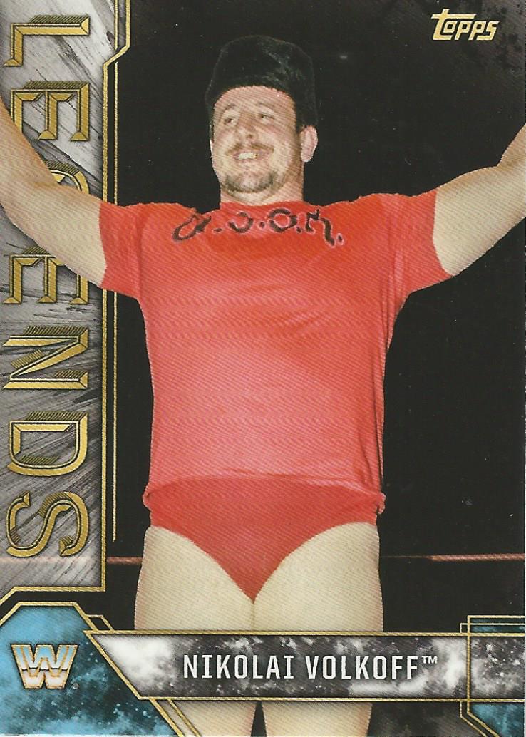 WWE Topps Legends 2017 Trading Card Nikolai Volkoff No.67