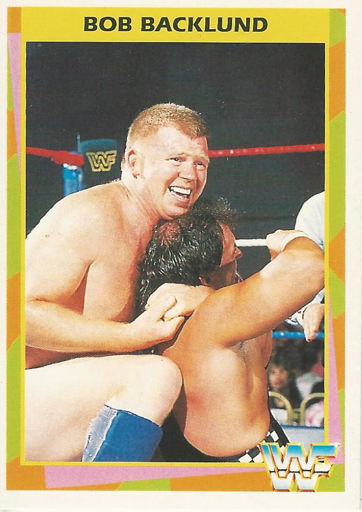 WWF Merlin Trading Card 1995 Bob Backlund No.67