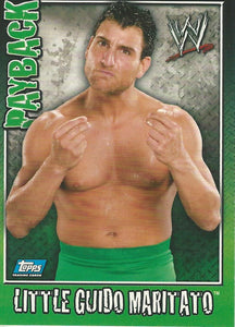 WWE Topps Payback 2006 Trading Card Little Guido No.67