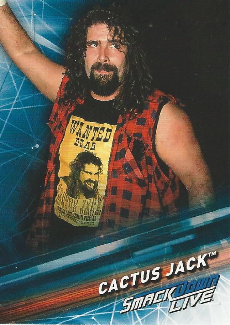 WWE Topps Smackdown 2019 Trading Cards Cactus Jack No.67