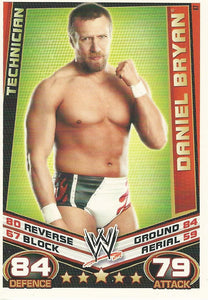 WWE Topps Slam Attax Rebellion 2012 Trading Card Daniel Bryan No.67