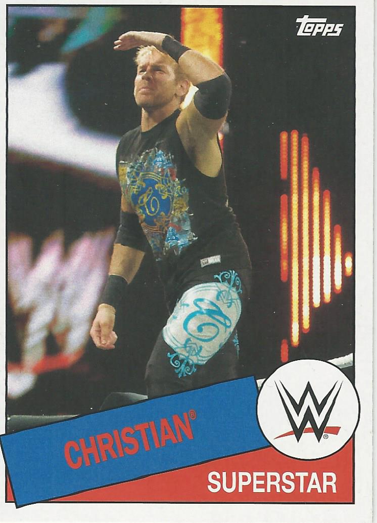 WWE Topps Heritage 2015 Trading Card Christian No.68