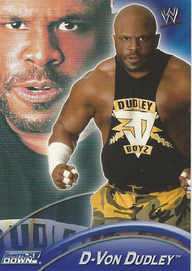 WWE Topps Apocalypse 2004 Trading Card D-Von Dudley S7