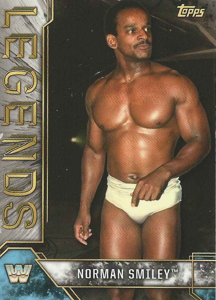 WWE Topps Legends 2017 Trading Card Norman Smiley No.68