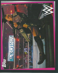 WWE Topps Road to Wrestlemania Stickers 2021 Miz No.68