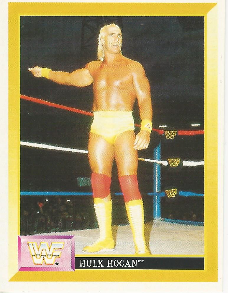 WWF Merlin Sticker Collection 1994 Hulk Hogan No.68