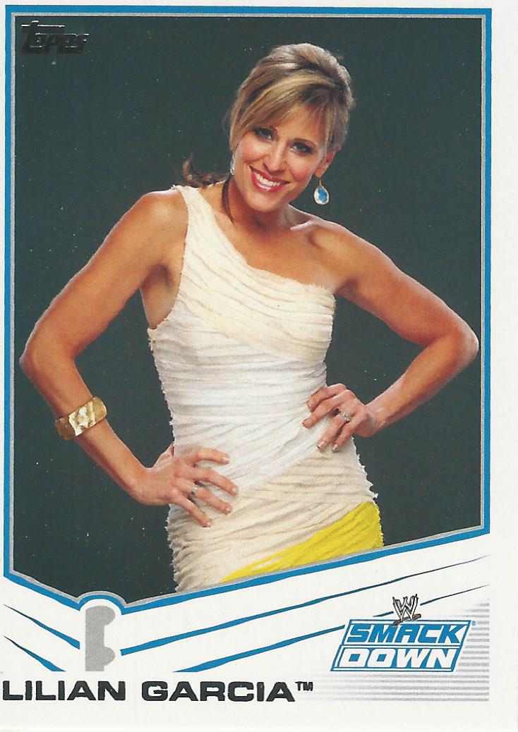 WWE Topps 2013 Trading Cards Lillian Garcia No.68