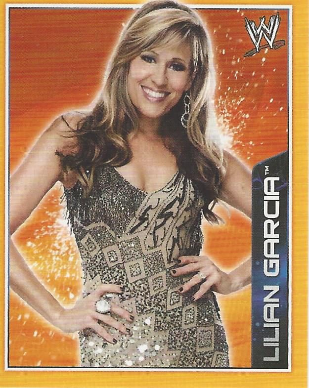 WWE Topps A-Z Sticker Collection 2014 Lilian Garcia No.68