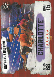 WWE Topps Slam Attax Takeover 2016 Trading Card Charlotte Flair No.68