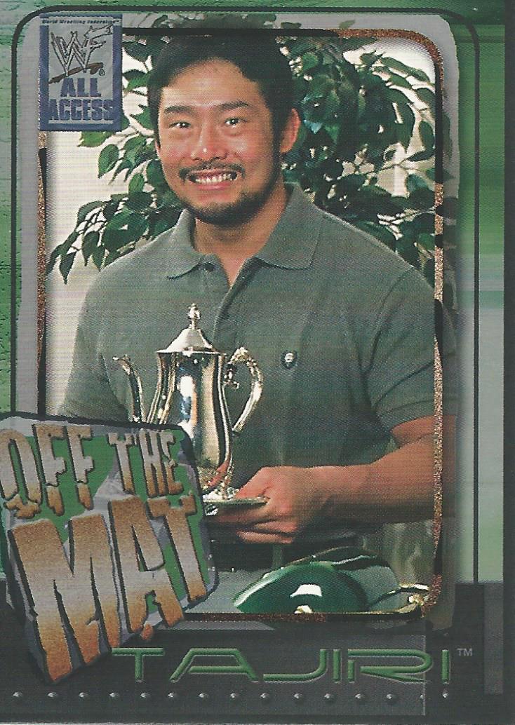 WWF Fleer All Access Trading Cards 2002 Tajiri No.68