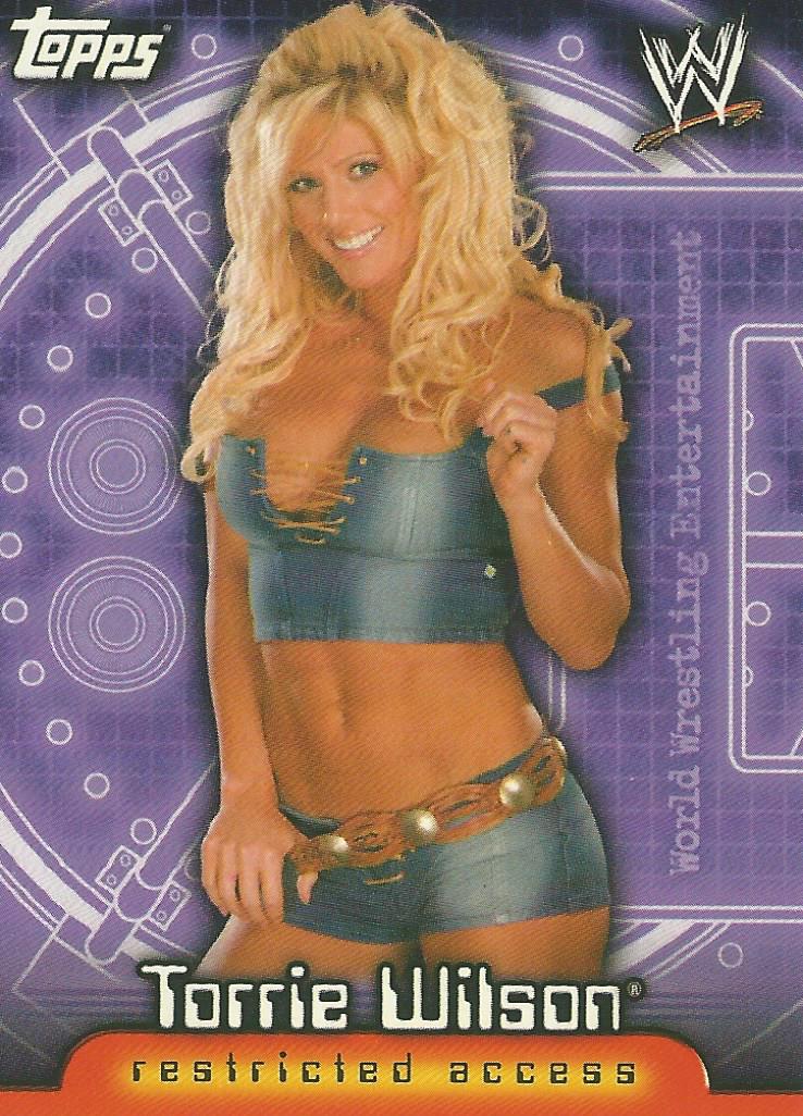 WWE Topps Insider 2006 Trading Cards US Torrie Wilson No.68