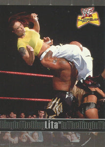 WWF Fleer Ultimate Diva Trading Cards 2001 Lita No.68