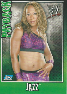 WWE Topps Payback 2006 Trading Card Jazz No.68