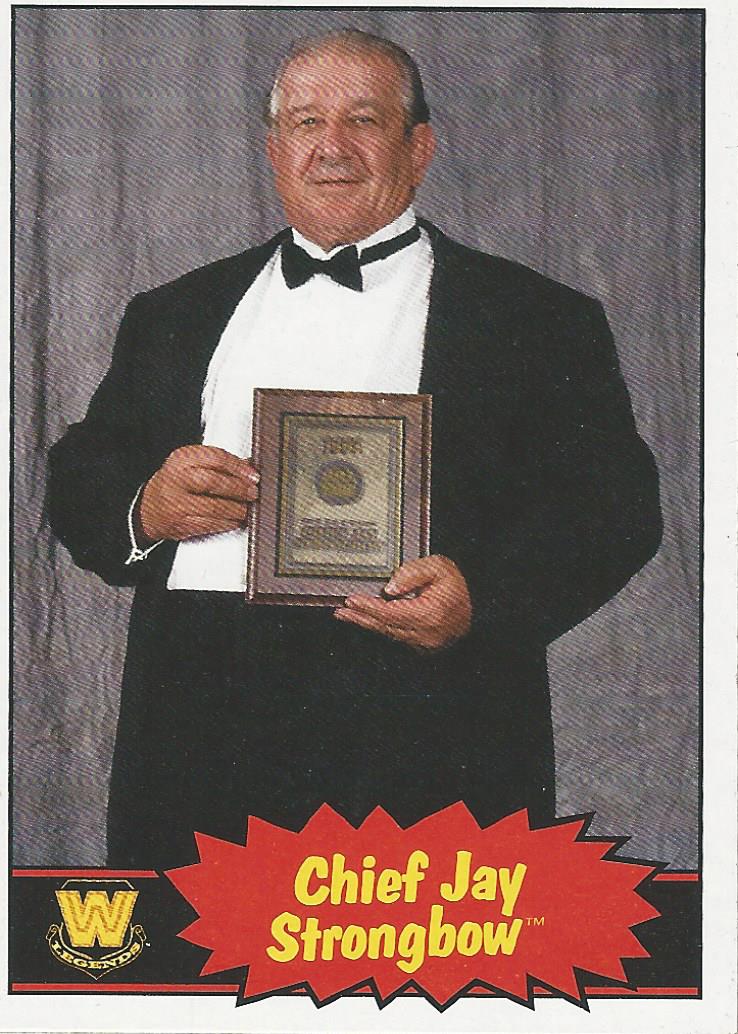WWE Topps Heritage 2012 Trading Cards Chief Jay Strongbow No.68