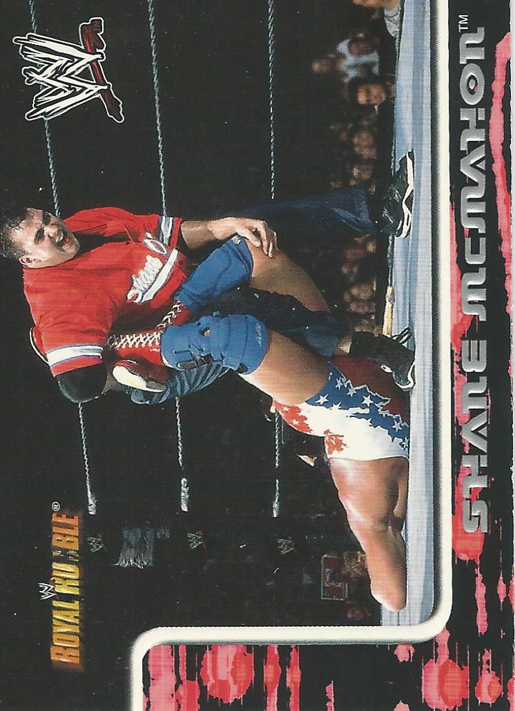 WWE Fleer Royal Rumble 2002 Trading Cards Shane McMahon No.68