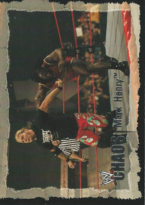 WWE Fleer Chaos Trading Card 2004 Mark Henry No.68