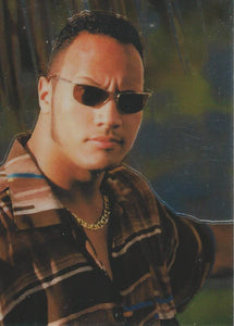 WWF Smackdown Chrome 1999 Trading Card The Rock No.68