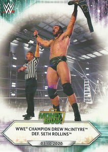 WWE Topps 2021 Trading Cards Drew McIntyre No.68