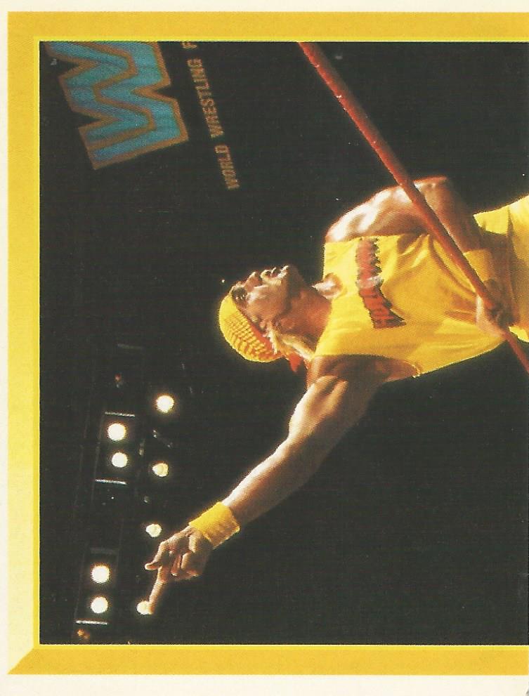 WWF Merlin Sticker Collection 1994 Hulk Hogan No.69