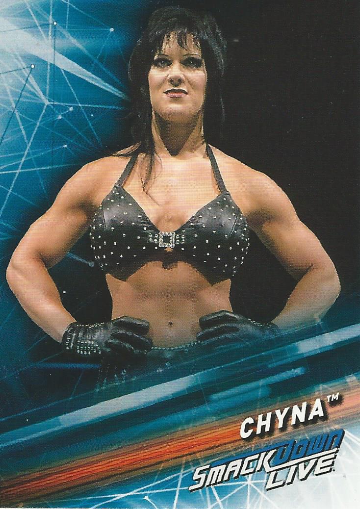 WWE Topps Smackdown 2019 Trading Cards Chyna No.69