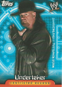 WWE Topps Insider 2006 Trading Cards US Undertaker No.69