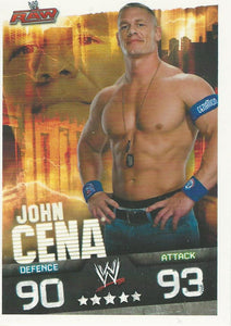 WWE Topps Slam Attax Evolution 2010 Trading Cards John Cena No.69