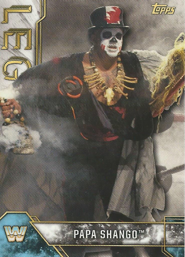 WWE Topps Legends 2017 Trading Card Papa Shango No.69