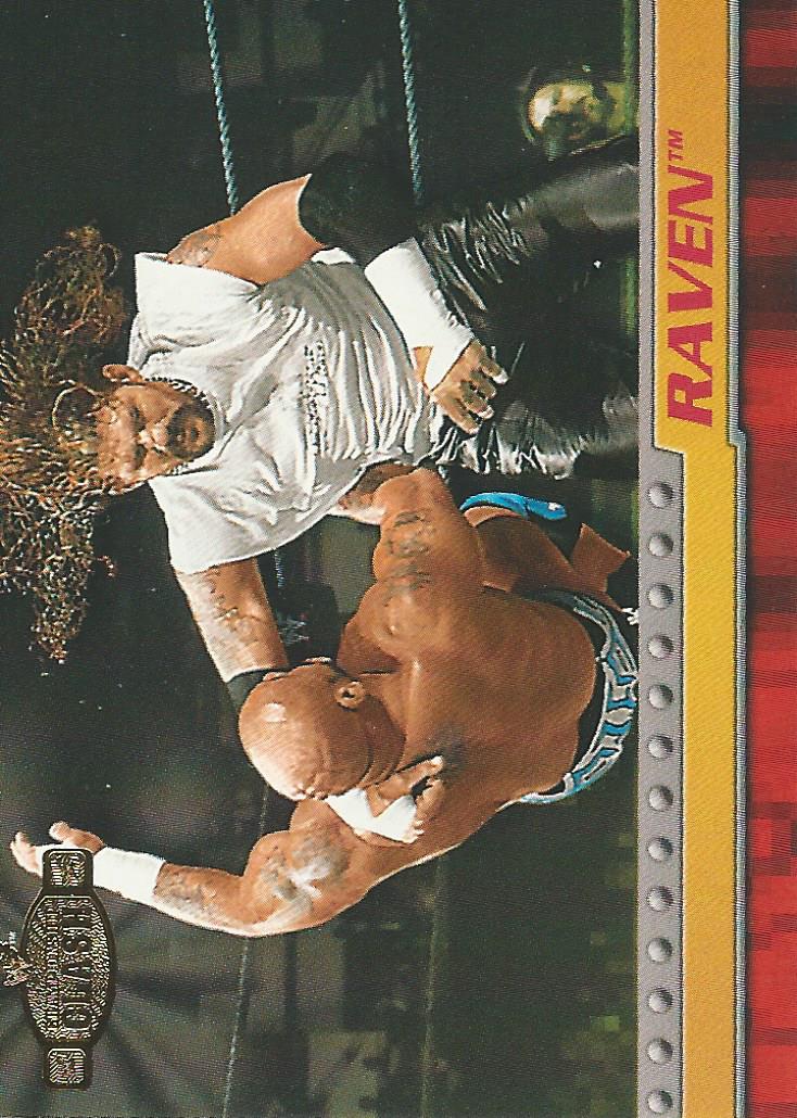 WWF Fleer Championship Clash 2001 Trading Card Raven No.17