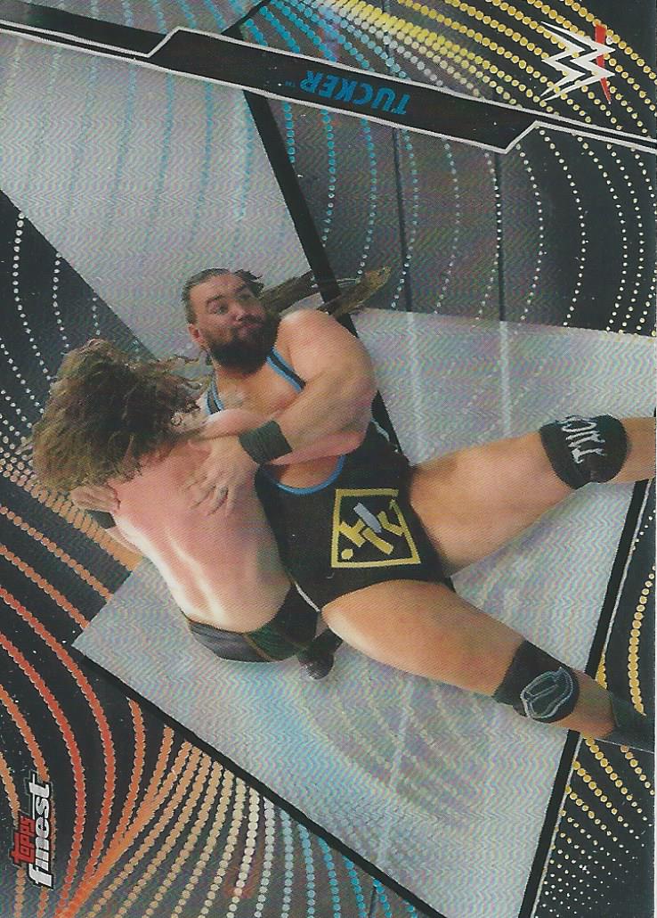WWE Topps Finest 2020 Trading Card Tucker No.69