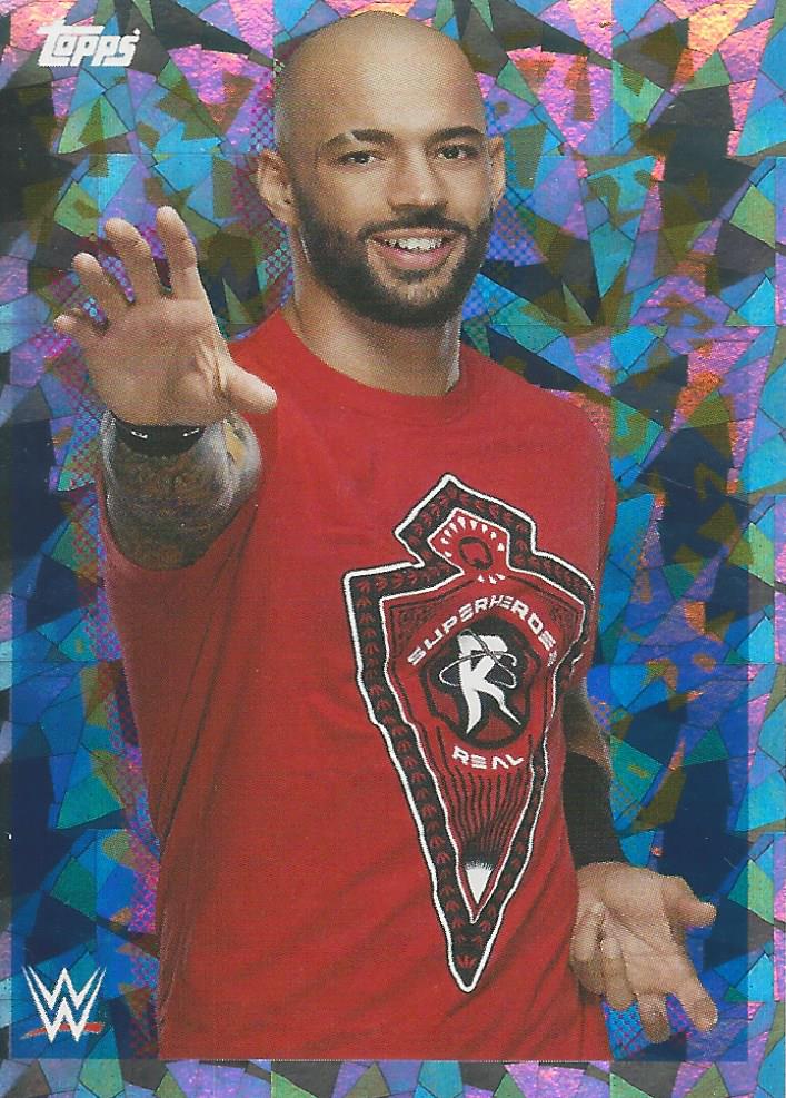 WWE Topps Road to Wrestlemania Stickers 2021 Ricochet No.69