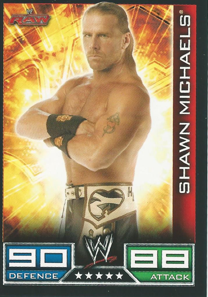 WWE Topps Slam Attax 2008 Trading Cards Shawn Michaels No.69