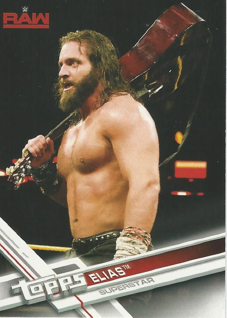 WWE Topps Then Now Forever 2017 Trading Card Elias No.170