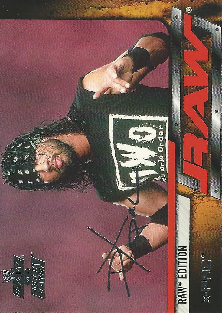 WWE Fleer Raw vs Smackdown Trading Card 2002 X-Pac No.6