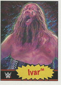 WWE Topps Living Set Trading Cards 2021 Ivar No.6