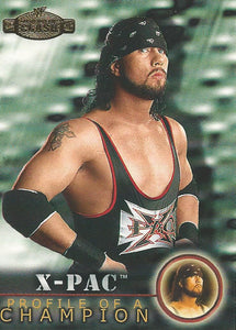 WWF Fleer Championship Clash 2001 Trading Card X-Pac No.80