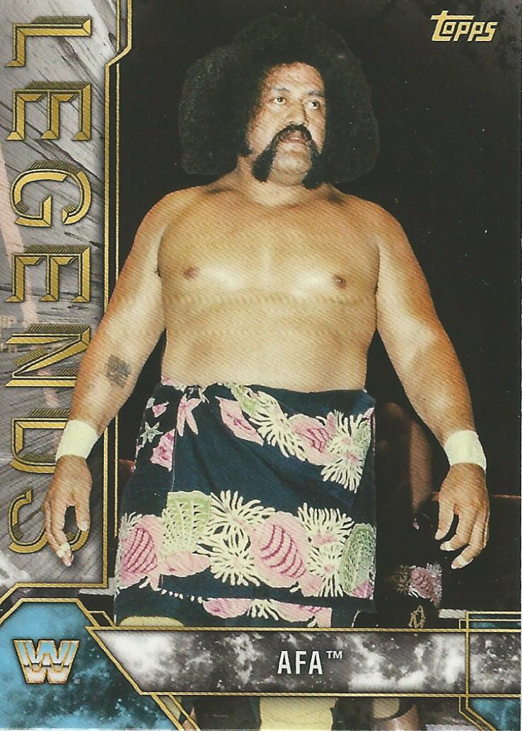 WWE Topps Legends 2017 Trading Card Afa No.6